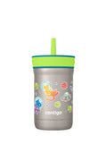 Kids Leighton Spill-Proof Stainless Steel Tumbler with Straw, 12oz H8