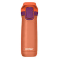 Kids’ Casey Stainless Steel Water Bottle with Spill-Proof Leak-Proof Lid, 13oz X4